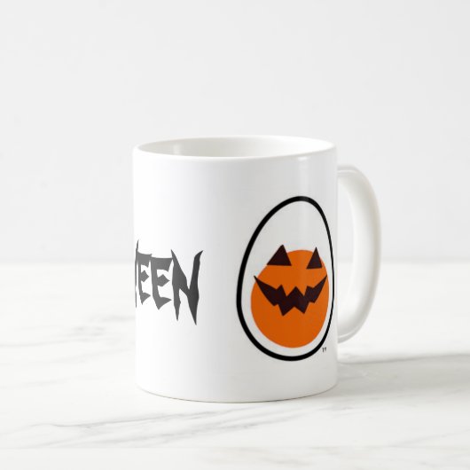 Halloween-ei Koffiemok (Voorkant rechts)