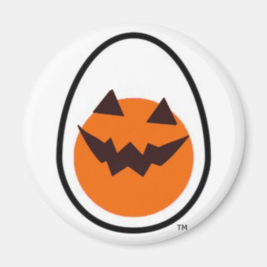 Halloween-ei Magneet (Voorkant)