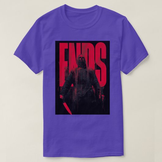 Halloween eindigt 2022 t-shirt (Design voorkant)
