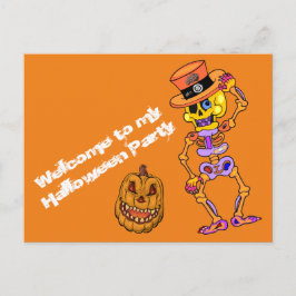 Halloween Einladung Uitnodiging Briefkaart