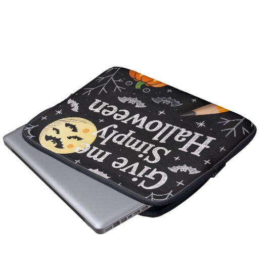 Halloween Electronics Bag Laptop Sleeve (Voorkant onderkant)