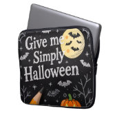 Halloween Electronics Bag Laptop Sleeve (Voorkant Links)