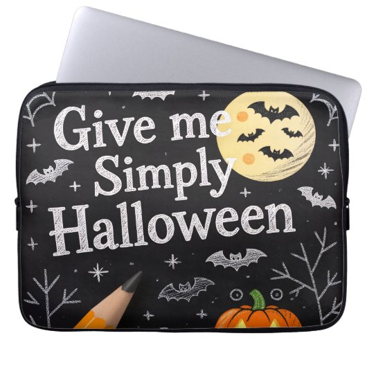 Halloween Electronics Bag Laptop Sleeve (Voorkant)