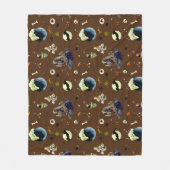 Halloween Elements Fleece Deken (Voorkant)