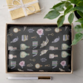 Halloween Elements Patroonpapier Tissuepapier (Geschenk)