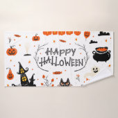 Halloween Elements Set Design Badhanddoek (Badhanddoek)