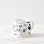 Halloween Elements Set Design Espresso Kop (Voorkant rechts)