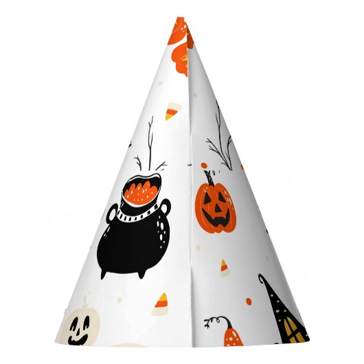 Halloween Elements  Set Design Feesthoedjes (Achterkant)