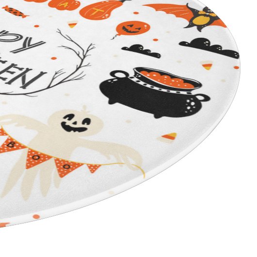 Halloween Elements Set Design Snijplank (Hoek)