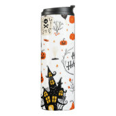 Halloween Elements Set Design Thermosbeker (Gedraaid links)