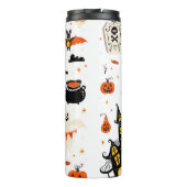 Halloween Elements Set Design Thermosbeker (Achterkant)
