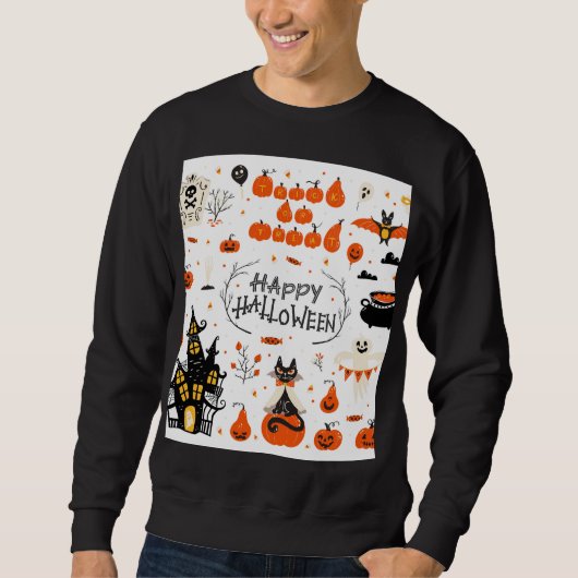 Halloween Elements Set Design Trui (Voorkant)