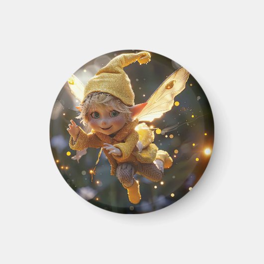 halloween-elfen magneet (Voorkant)