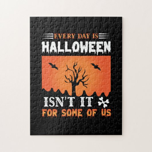 Halloween Elke dag is een halloween Legpuzzel (Verticaal)