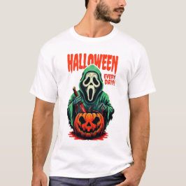 Halloween Elke Dag T-Shirt | Scream Ghostface