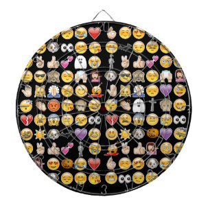 halloween emoji dartbord