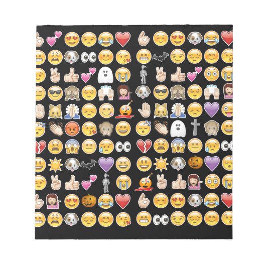 halloween emoji notitieblok (Voorkant)