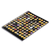 halloween emoji notitieboek (Linkerzijde)