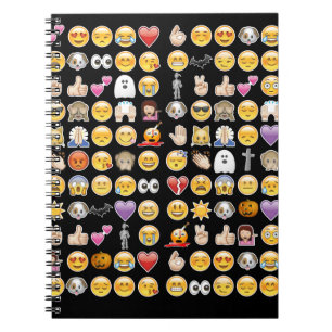 halloween emoji notitieboek