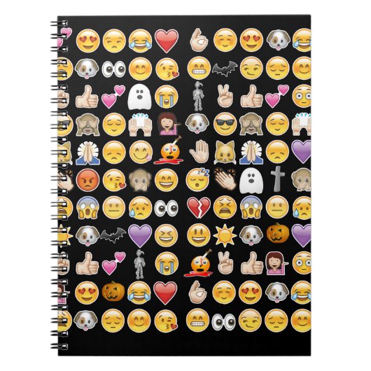 halloween emoji notitieboek (Voorkant)