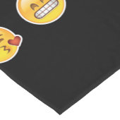 halloween emoji table runner korte tafelloper (Hoek)