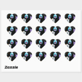 halloween emojis hart sticker (Vel)