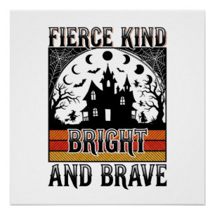 Halloween Empowerment T-shirt Dapper Vintage Hekse Perfect Poster