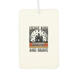 Halloween Empowerment T-shirt Dappere Vintage Heks Luchtverfrisser