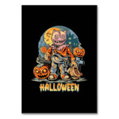 Halloween en Cat Kaart (Voorkant)