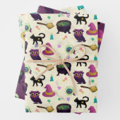 HALLOWEEN EN HERFST CREEPT PATROON INPAKPAPIER VEL (In situ)