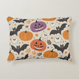 Halloween en herfst patroon accent kussen
