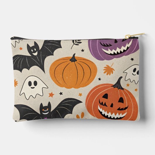 Halloween en herfst patroon etui (Achterkant)