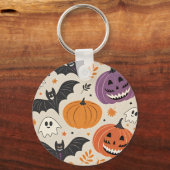 Halloween en herfst patroon sleutelhanger (Achterkant)