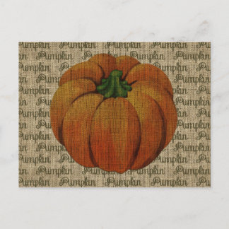 Halloween en Herfst  pompoenBriefkaart Briefkaart