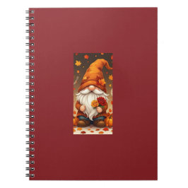Halloween en herfst wenskaart notitieboek