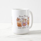 Halloween en koffie koffiemok (Voorkant rechts)