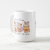 Halloween en koffie koffiemok (Voorkant links)