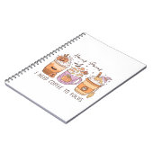 Halloween en koffie notitieboek (Linkerzijde)