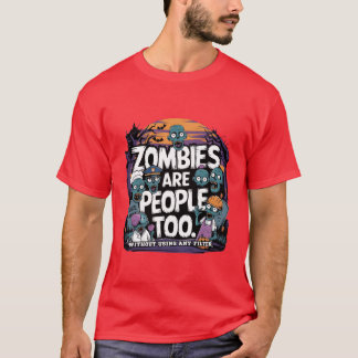Halloween en zombies grappig Halloween grappig T-shirt