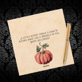 Halloween Enchanting Witch Cat Pumpkins & Flowers Feestdagenkaart