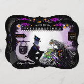 Halloween Enchantment Wedding - samen met Kaart (Voorkant / Achterkant)