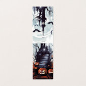 Halloween eng boek gevouwen Bladwijzer Visitekaartje (Buitenkant ongevouwen)