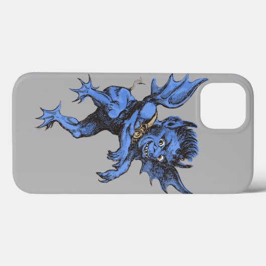  Halloween, eng Evil Gargoyle Demon Case-Mate iPhone Case (Achterkant (horizontaal))