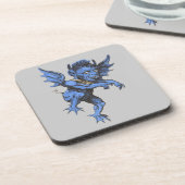 Halloween, eng Evil Gargoyle Demon Drankjes Onderzetter (Linkerzijde)