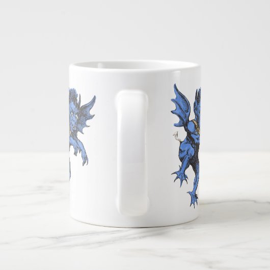  Halloween, eng Evil Gargoyle Demon Grote Koffiekop (Achterkant)