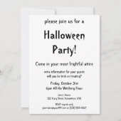 Halloween, eng Evil Gargoyle Demon Kaart (Achterkant)