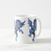  Halloween, eng Evil Gargoyle Demon Koffiemok (Voorkant rechts)