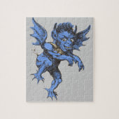 Halloween, eng Evil Gargoyle Demon Legpuzzel (Verticaal)