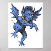 Halloween, eng Evil Gargoyle Demon Poster (Voorkant)
