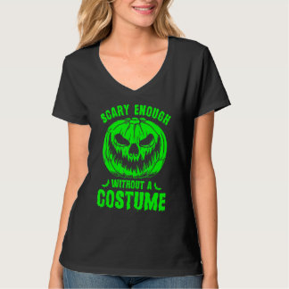 Halloween eng genoeg schrik zonder een aangepaste t-shirt